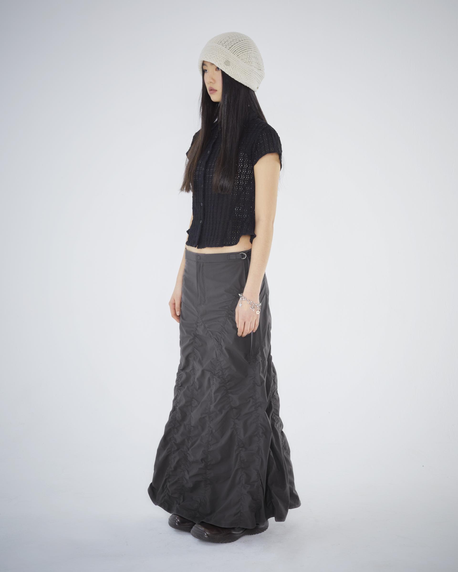 Coyseio WAVE MERMAID SKIRT GREY スカート　ヘリン Coyseio WAVE MERMAID SKIRT GREY スカートヘリン