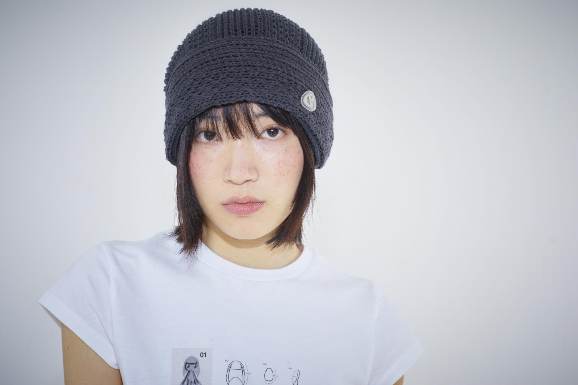 【値下げ】 SCARF HAT coyseio - CHARCOAL 帽子