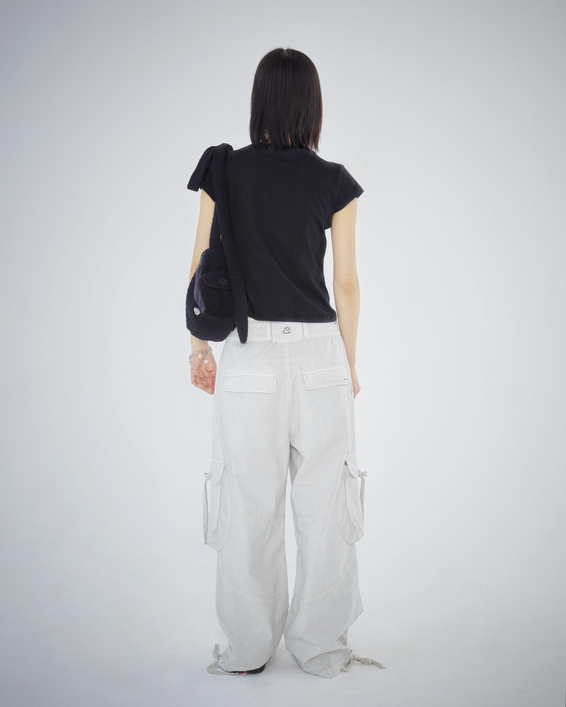 【COYSEIO】 LEGNA T-SHIRT CHARCOAL 25fe3da1e2ee1.jpg