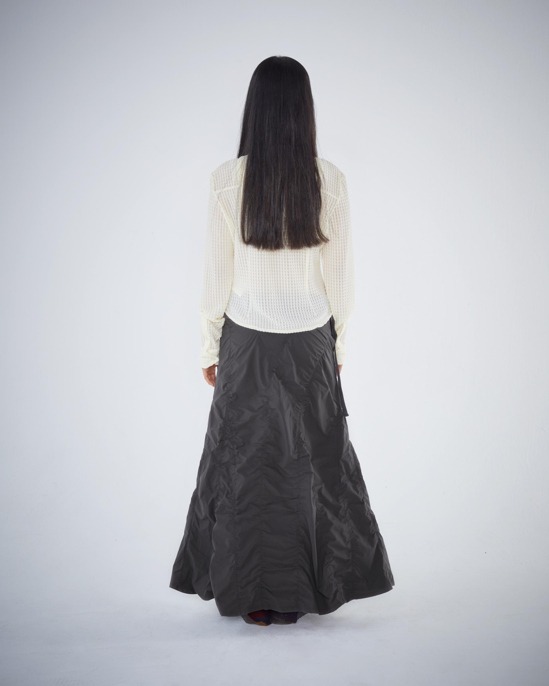トップス COYSEIO ROUND HOODIE SHIRTS IVORY COYSEIO] ROUND HOODIE SHIRTS IVORY 正規品 韓国ブランド 韓国