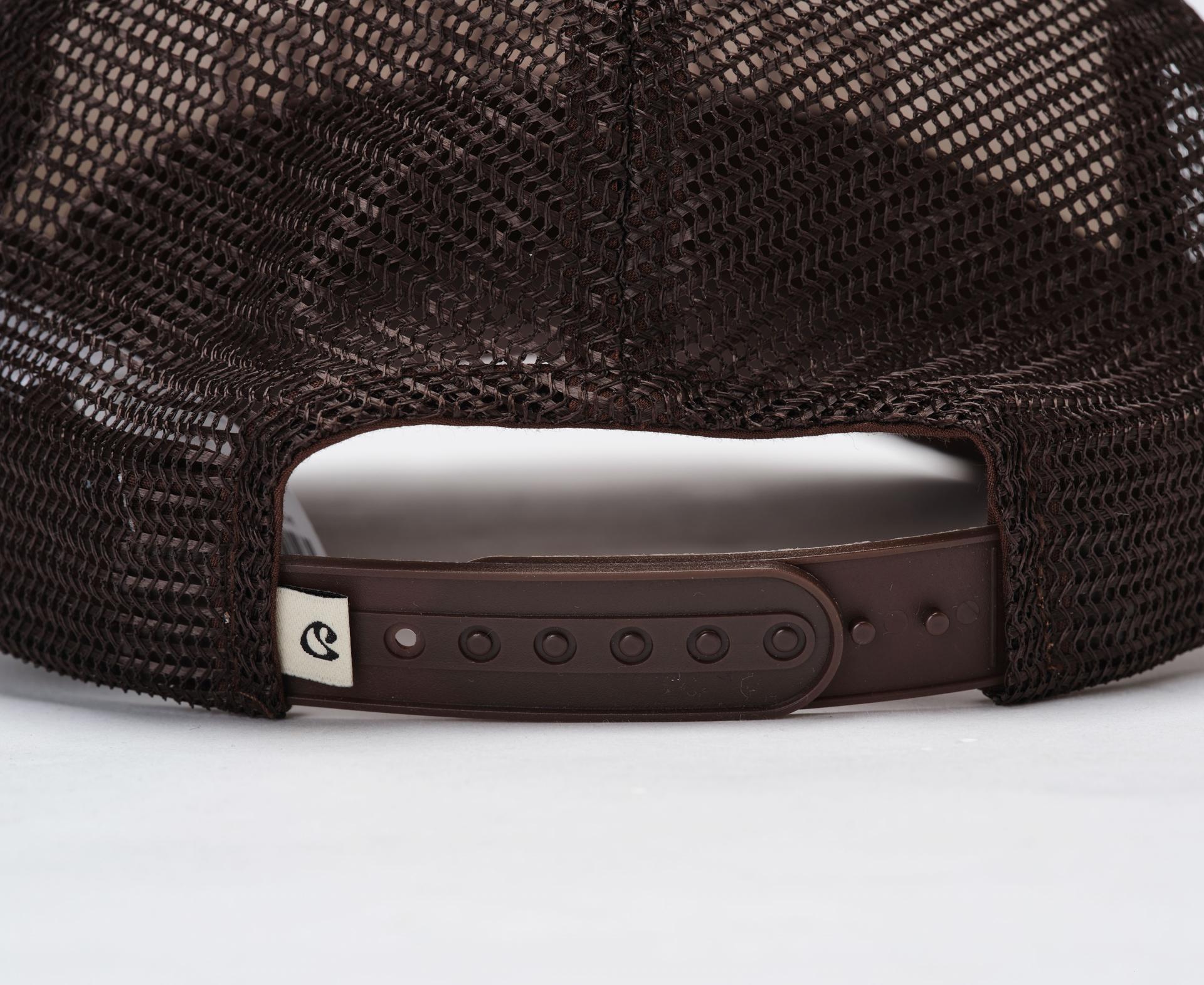 LOGO MESH CAP BROWN - coyseio