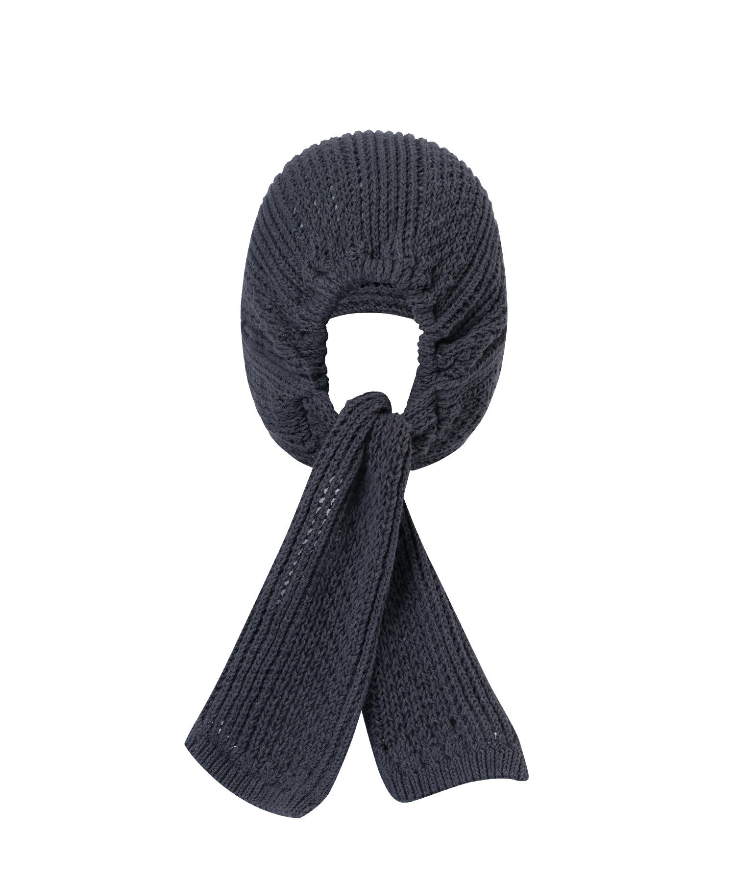 生まれのブランドで HAT SCARF CHARCOAL coyseio - 帽子