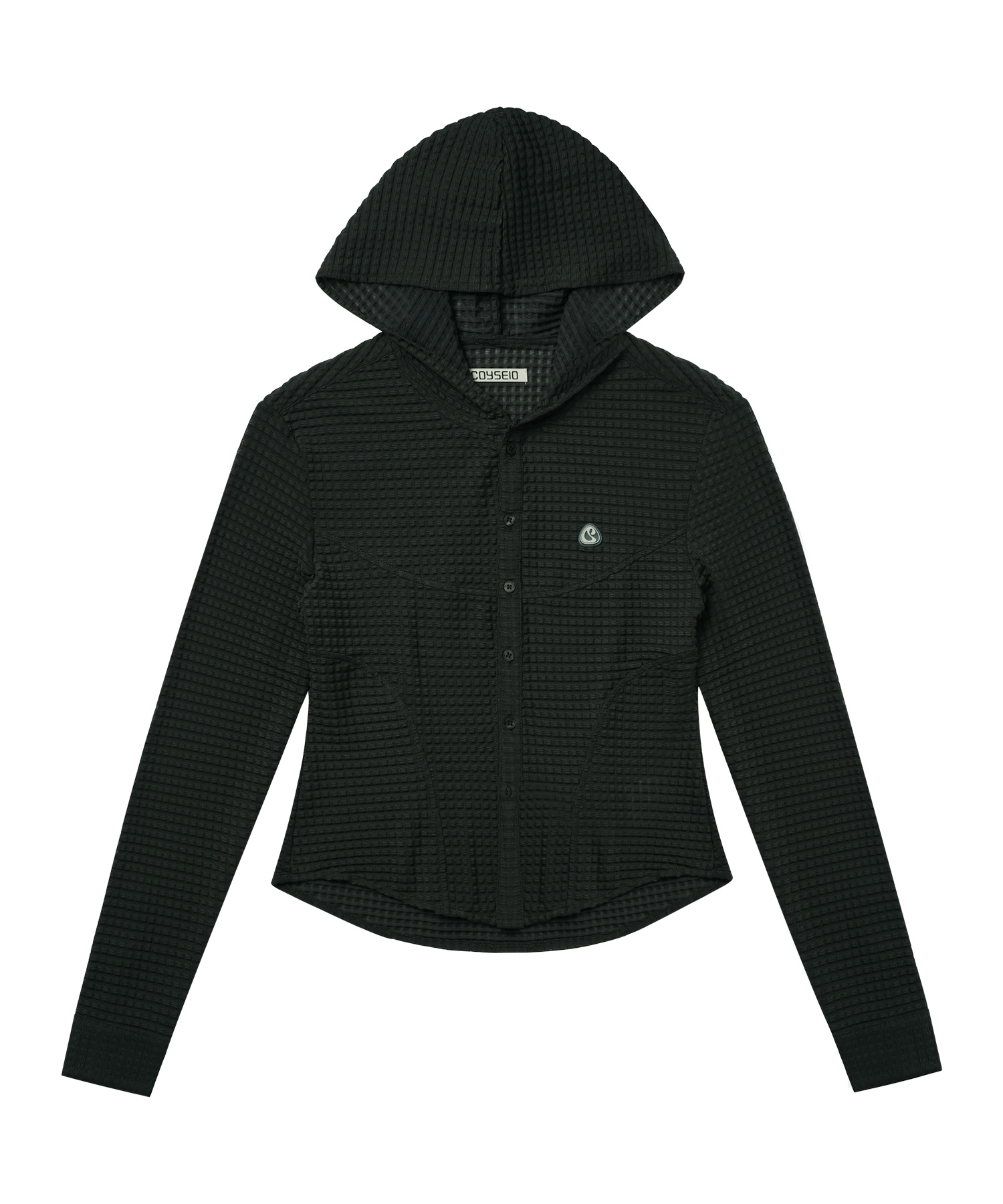 トップス COYSEIO ROUND HOODIE SHIRTS IVORY ROUND HOODIE SHIRTS IVORY - coyseio