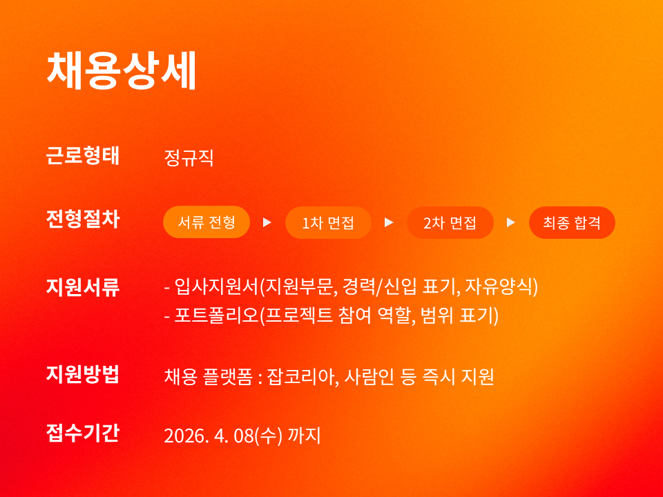 [와이낫미디어] 글로벌사업팀 매니저 채용