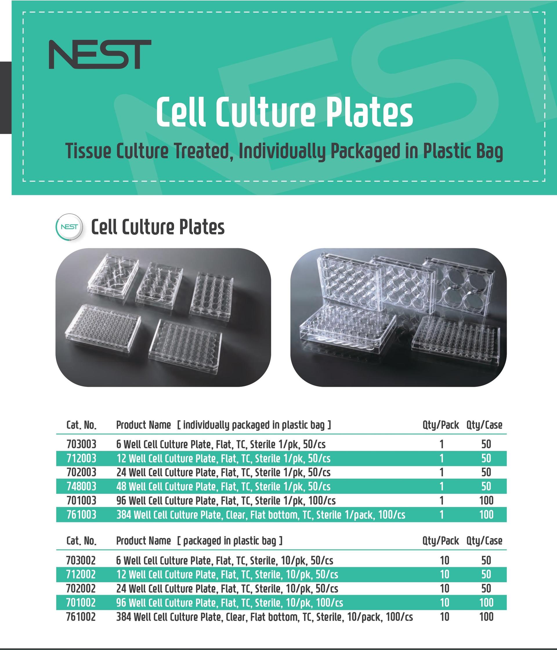 Cell Culture Plasticwares 출시!! 제품정보