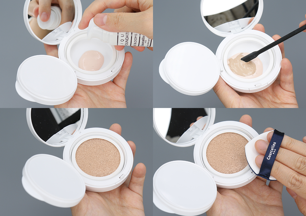 [Courcelles] Liquid Foundation 30ml (Pumping)+ Free Empty Cushion Case