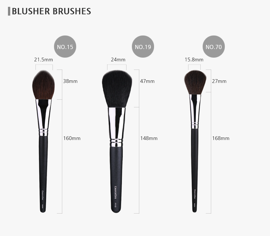 [Courcelles] Highlight Medium Brush No.70