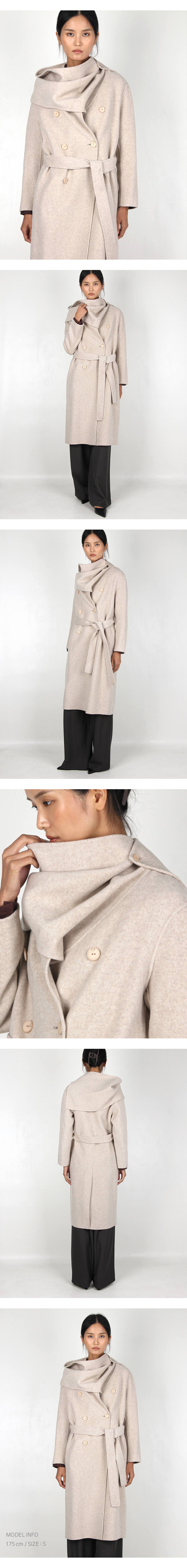 Cashmere Muffler Coat [PW3PACO01]