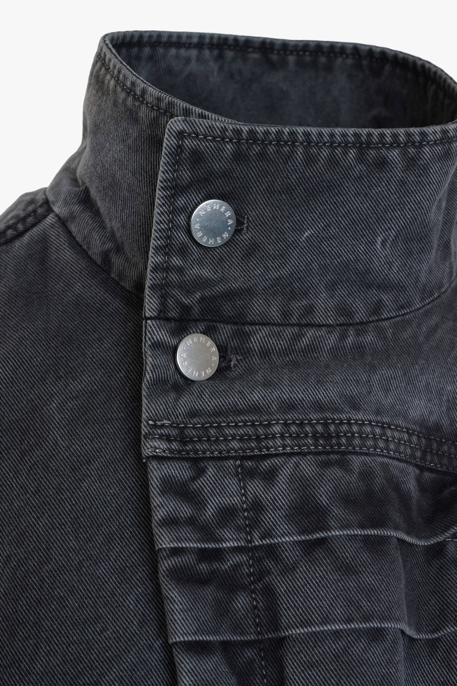 Nehera JASHEX DENIM 언발 러플 데님자켓_OH4D11203