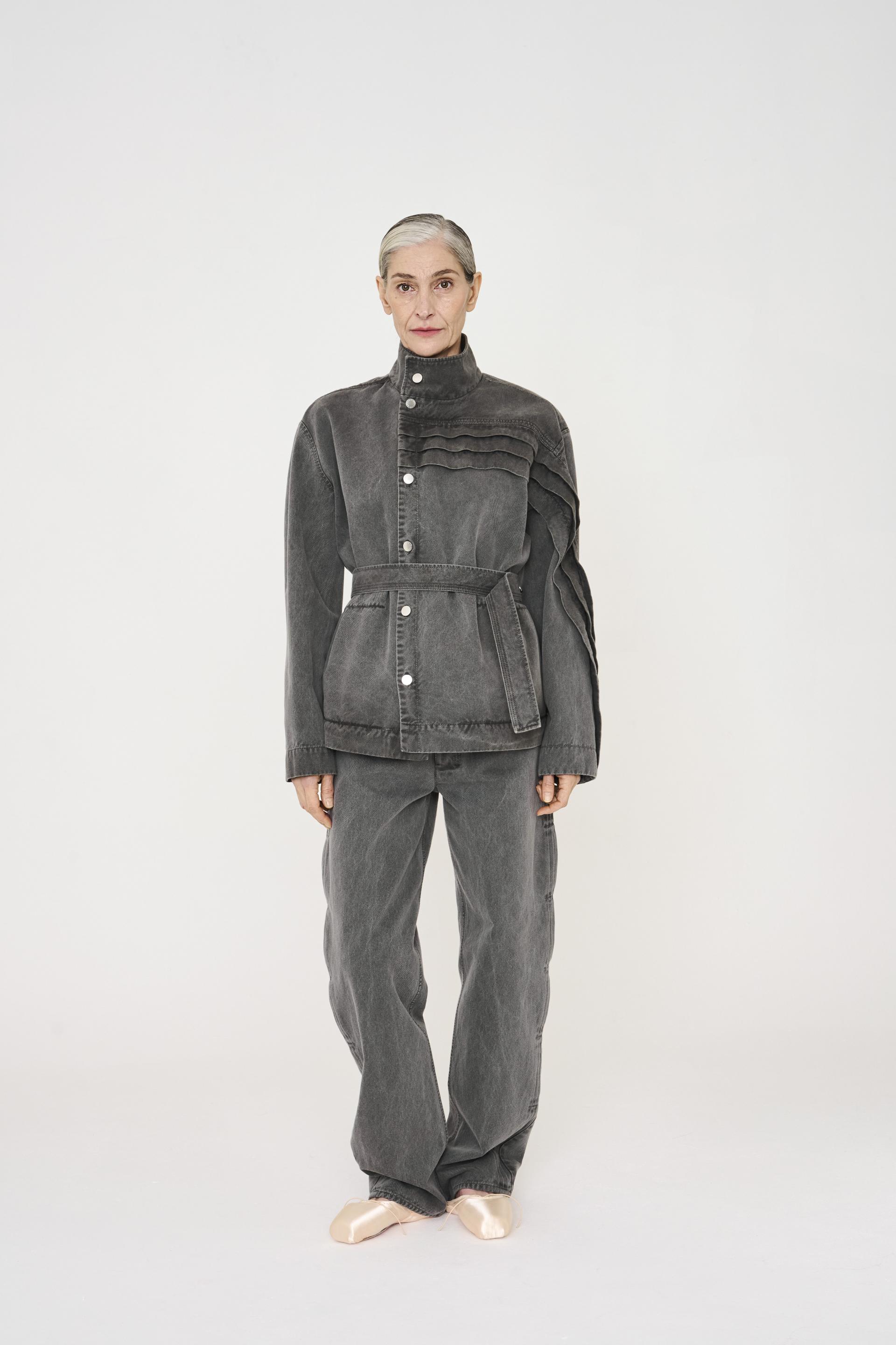 Nehera JASHEX DENIM 언발 러플 데님자켓_OH4D11203