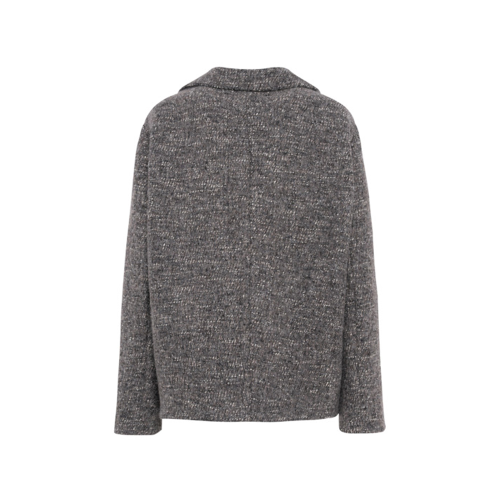 TELA SOLARE FW26 부클 니트자켓_OH4D11117