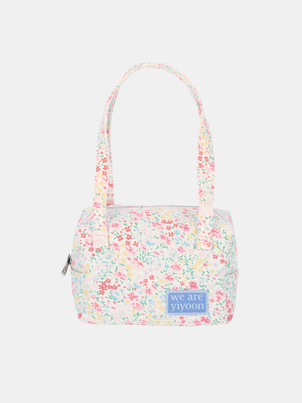 Handy pouch (pink flower)