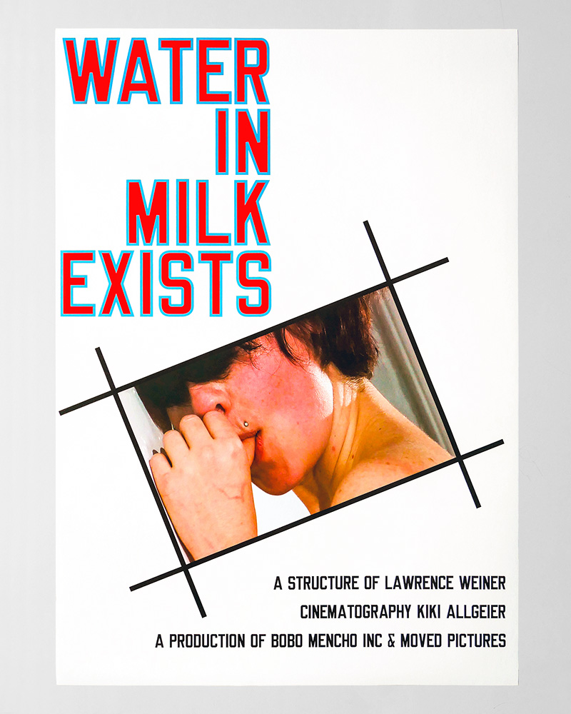 Water in milk exists