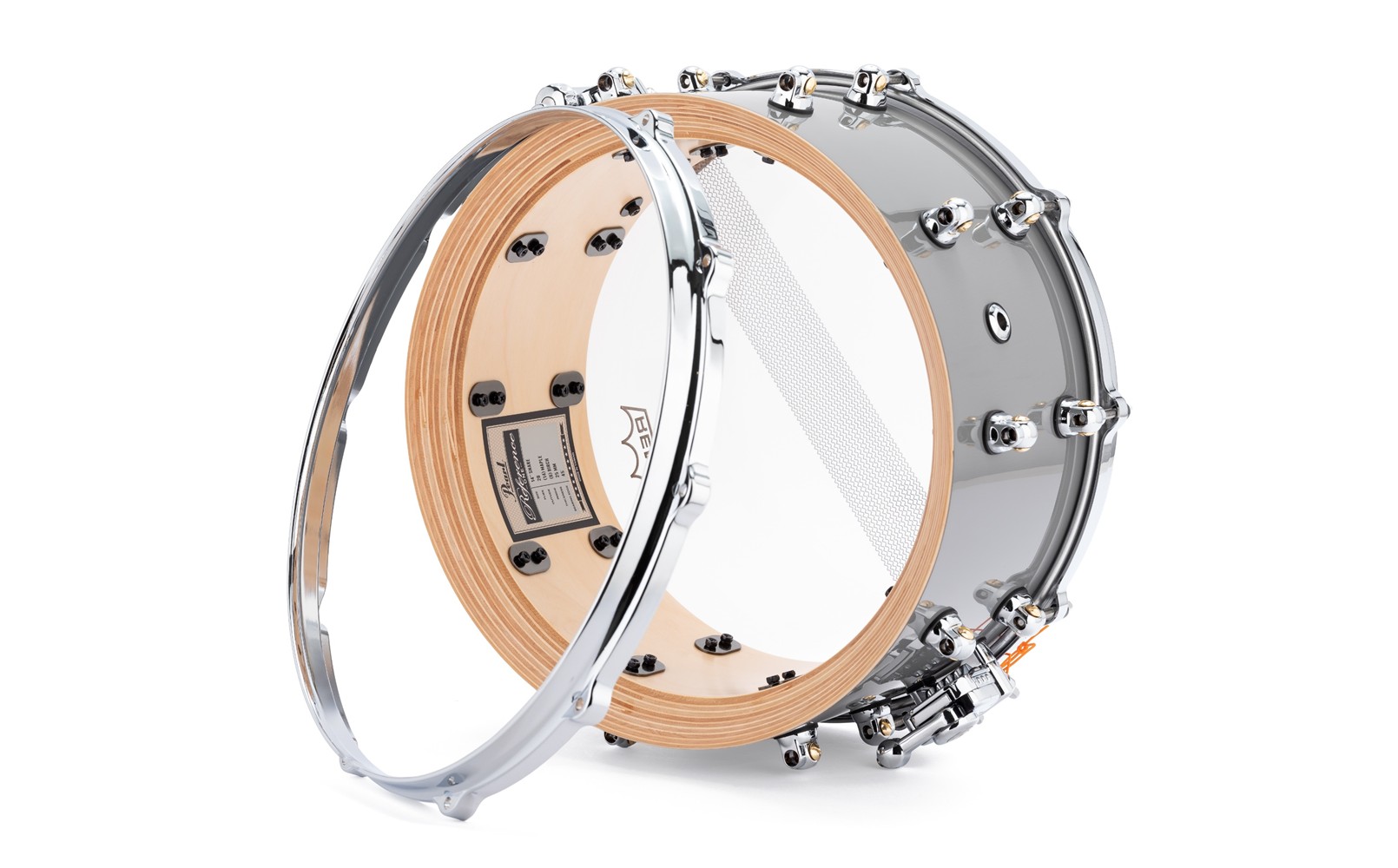 펄 신형 레퍼런스 레퍼런스 원 20겹(메이플 14겹 버찌 6겹) 스네어 Refrence One 14"x6.5",14"x5" (RF1P1450S20/C))