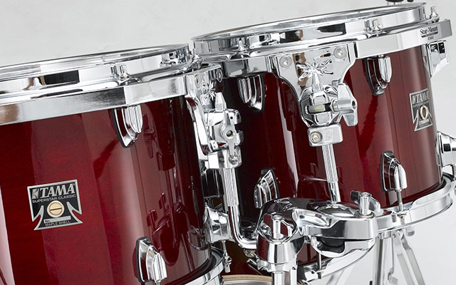 타마 슈퍼스타클래식 메이플쉘 TAMA SuperStar-Classic 5기통 메이플 하드웨어포함세트(SM5W)