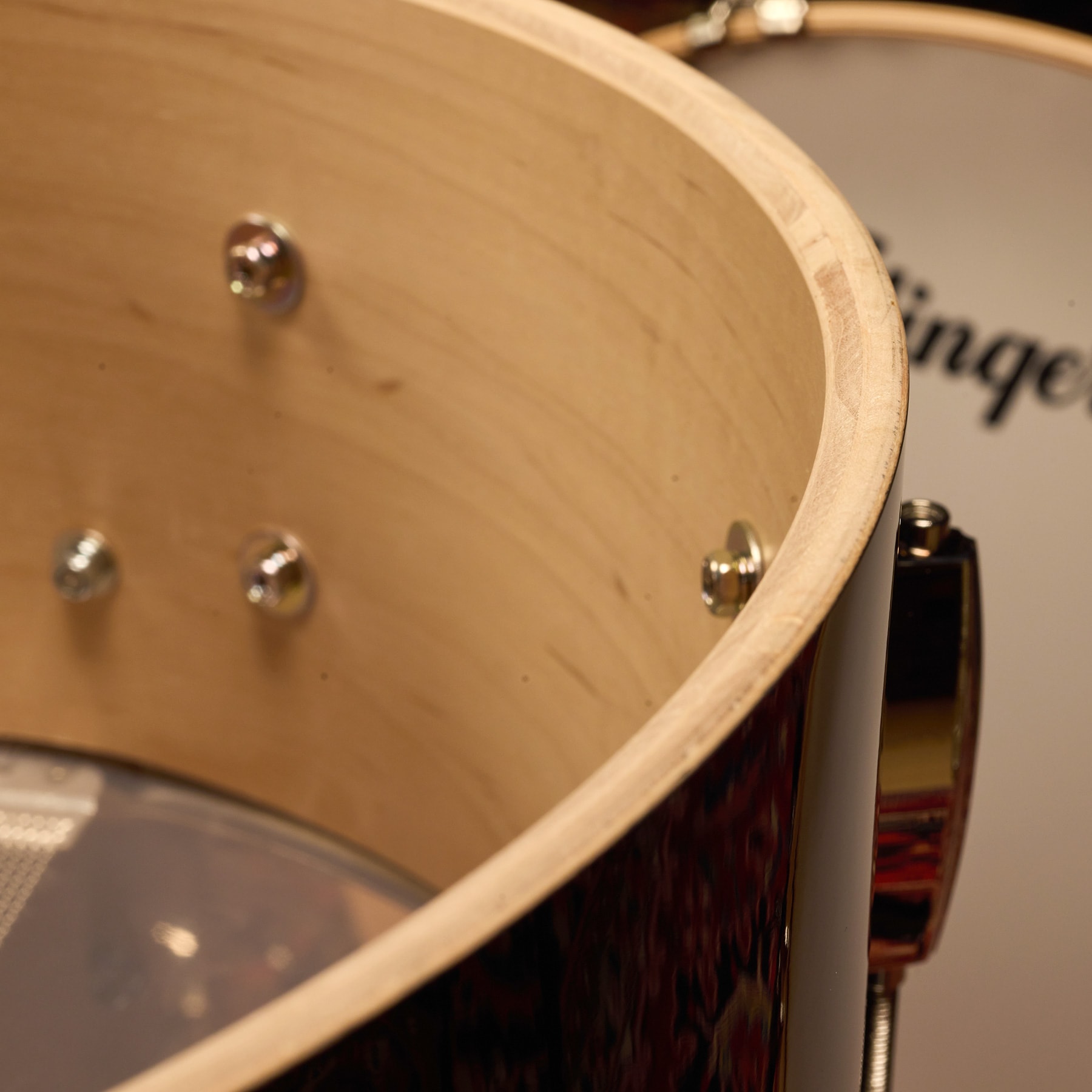 [입고전][예약가능] 슬링거랜드 스튜디오킹 스네어 드럼 14 x 6.5 벤튜라 샌드 락커 Slingerland Studio King Snare Drum, 6.5x14