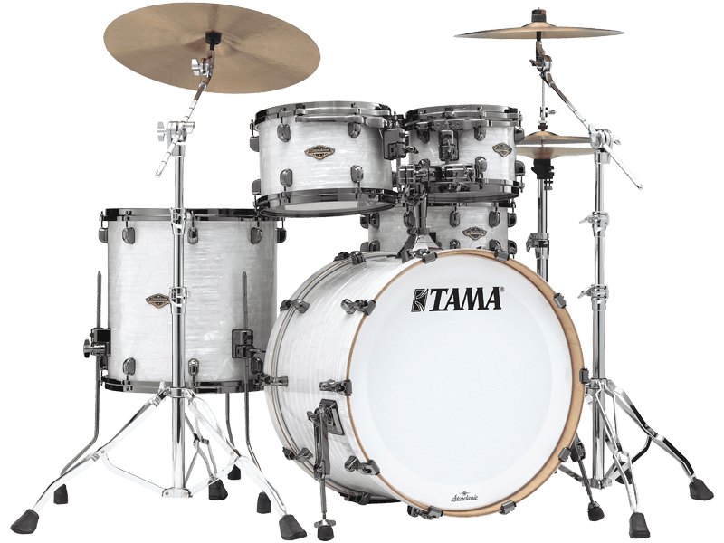 [한정판]타마 스타클래식 월넛버찌 화이트랩 4기통 드럼세트 / TAMA Starclassic Walnut Birch(10T,12T,16FT,22BD)
