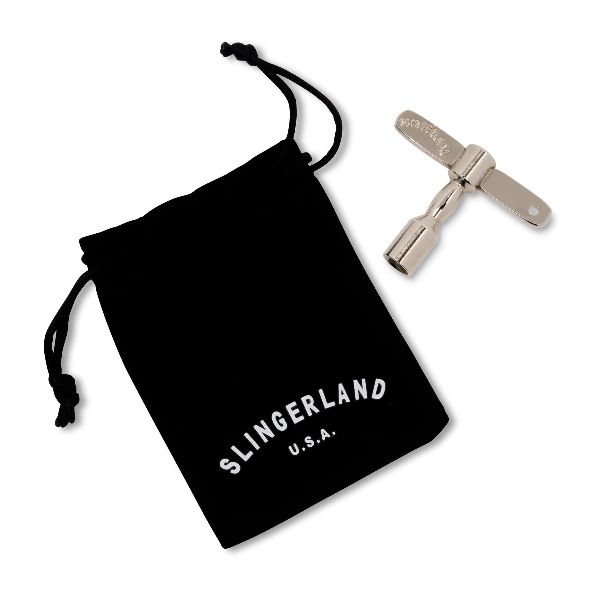 슬링거랜드 라디오킹 스네어 드럼 14 x 7 블루 실버 라커 Radio King Blue and Silver LacquerSnare Drum, 7x14″ 복제