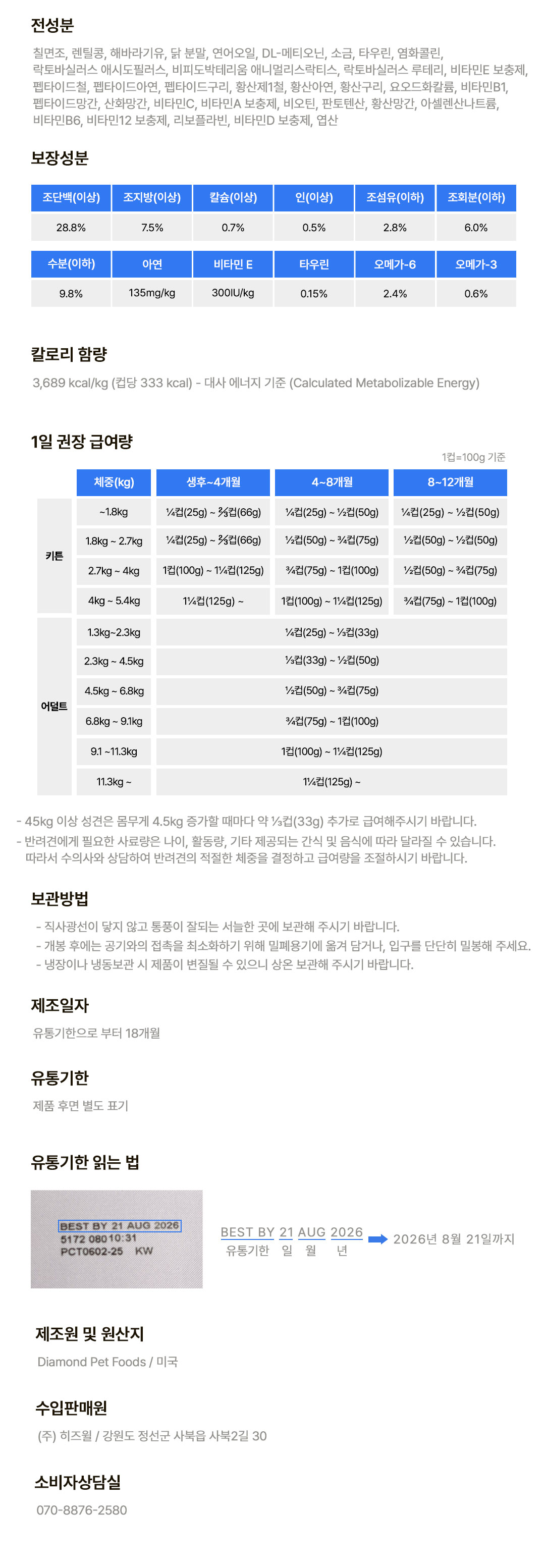 토우 캣 프레이 칠면조 2.72kg