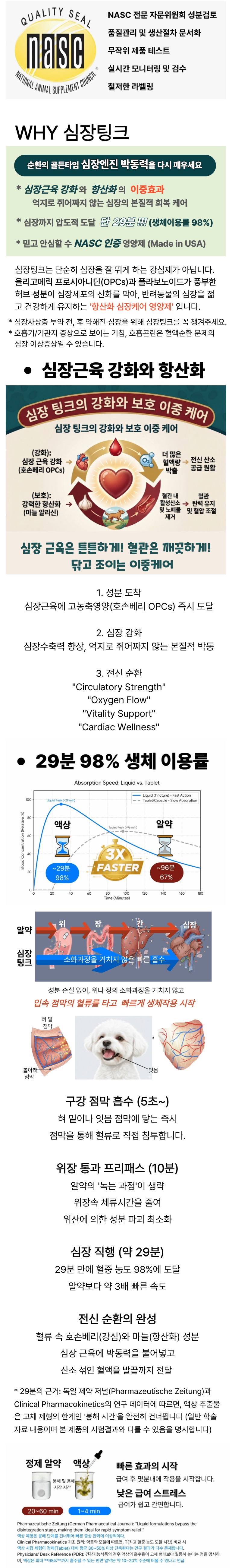 애니멀에센셜 심장 팅크 Heart Health 30ml