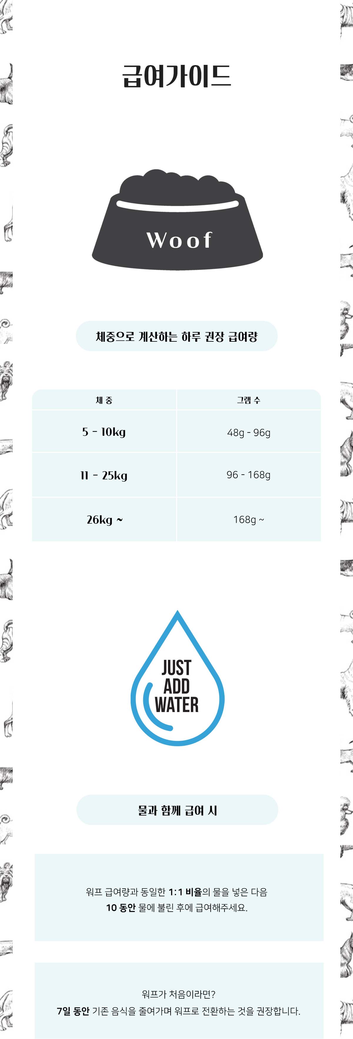 워프 동결건조 전연령 사료 닭고기 50g