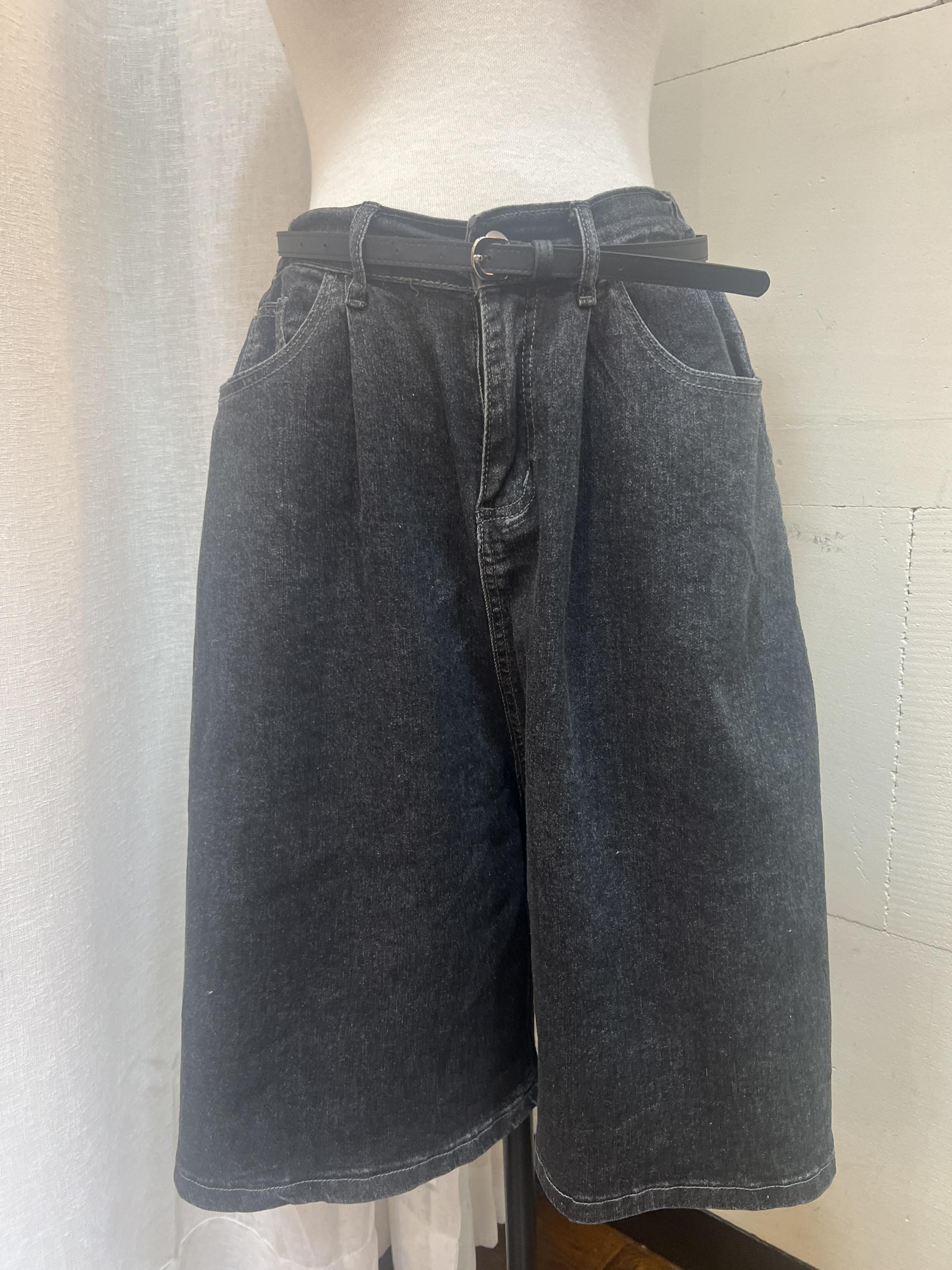고잉 버뮤다 청바지(밸트세트)