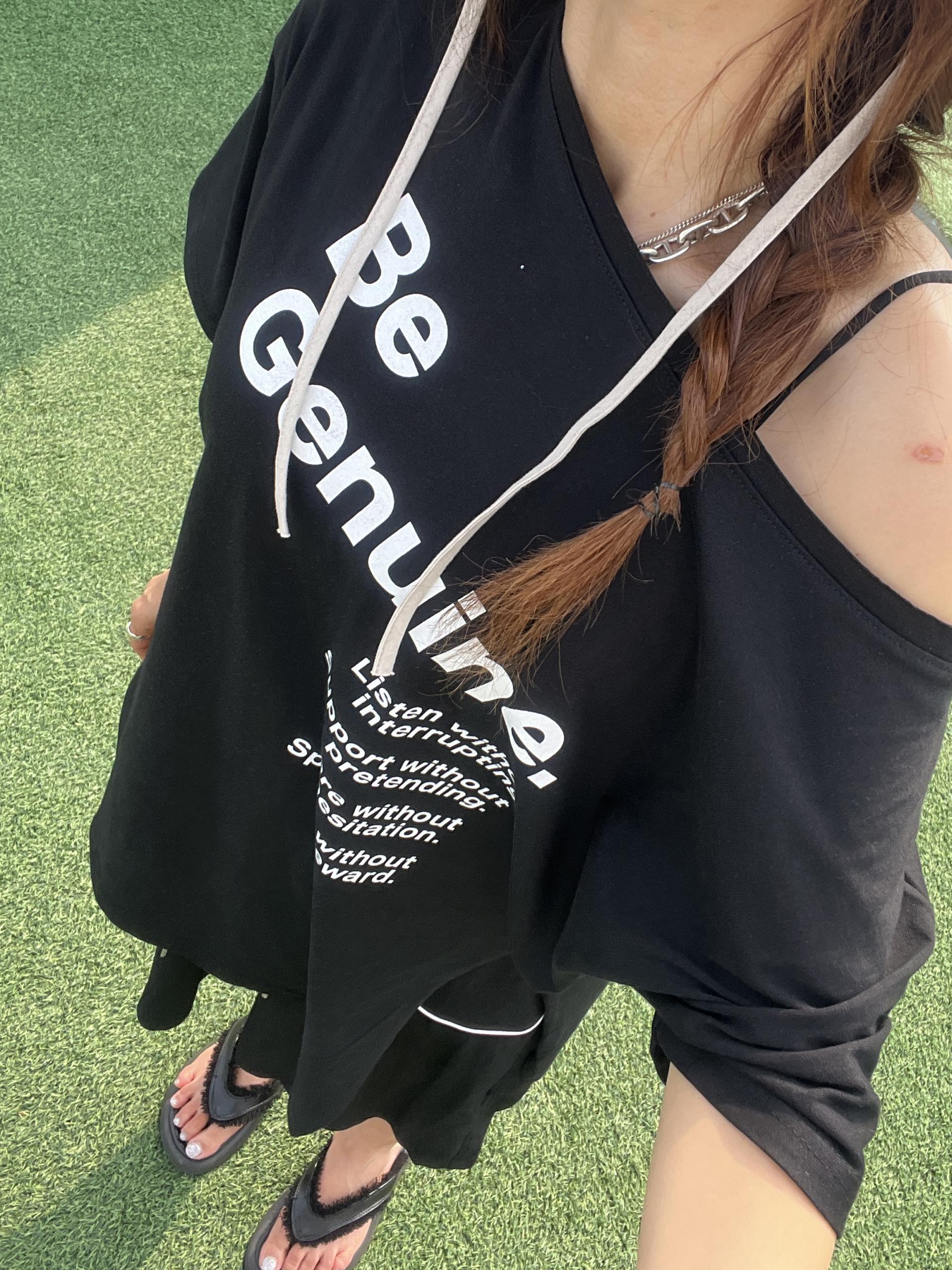 오프언발티셔츠