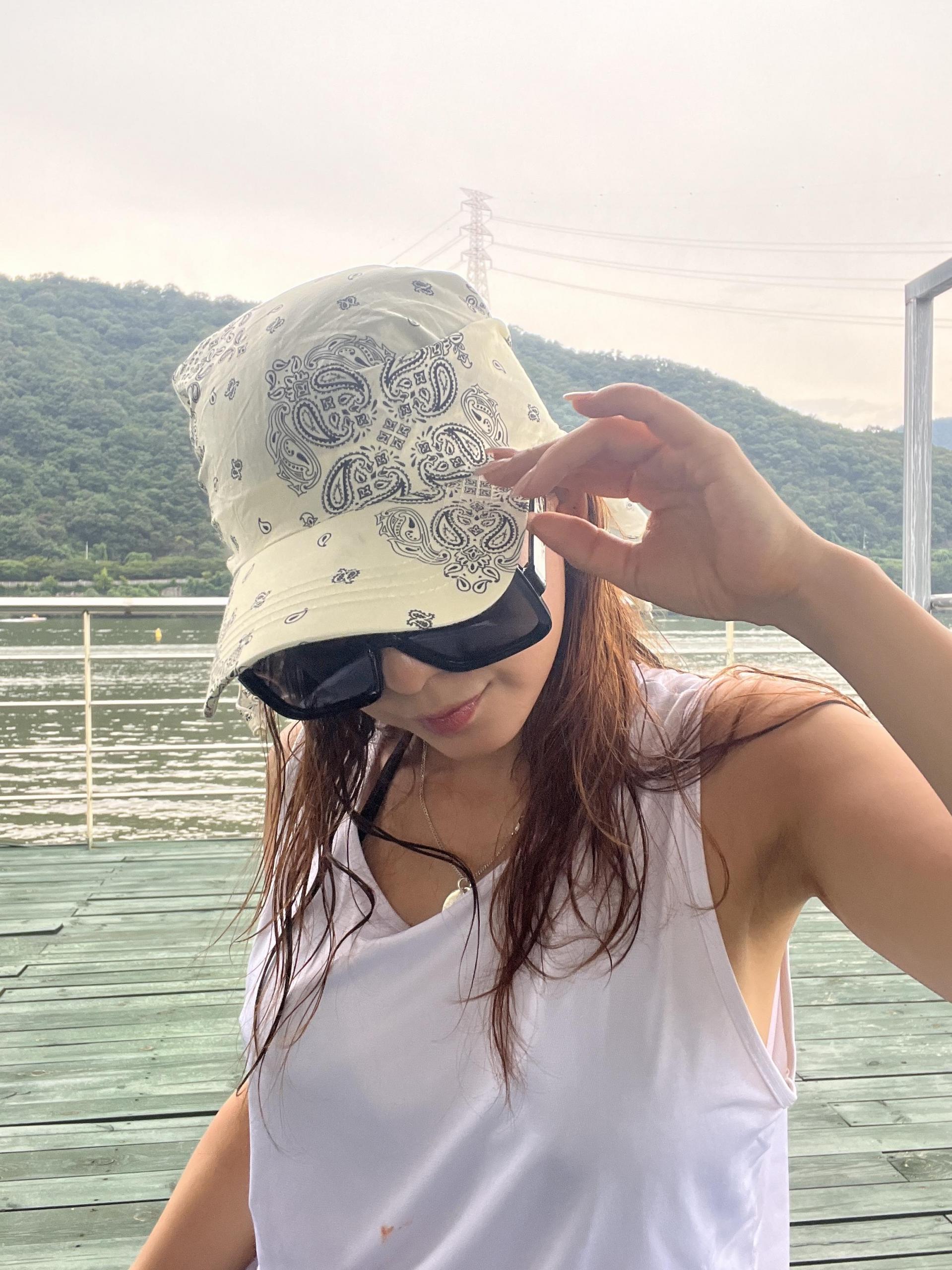 페이즐리반다나 볼캡