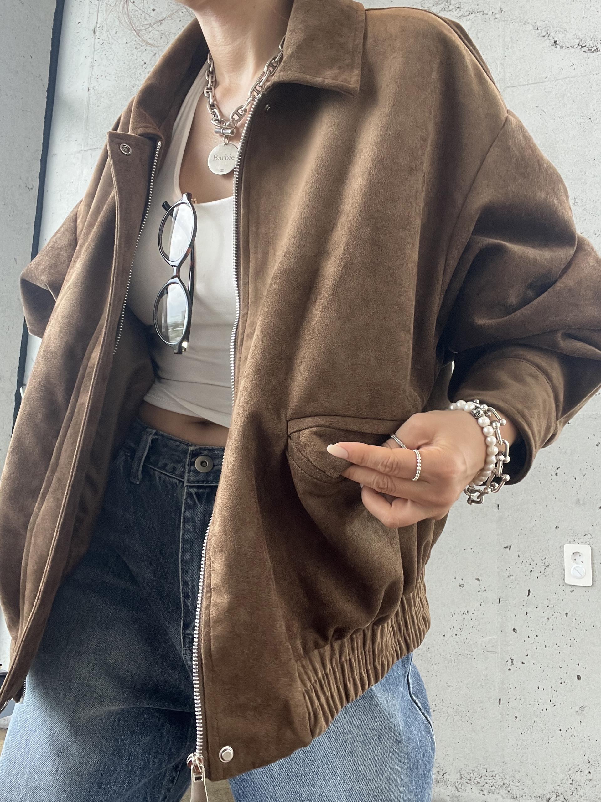 초이스스웨이드자켓