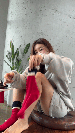 쿠션맨투맨반바지세트