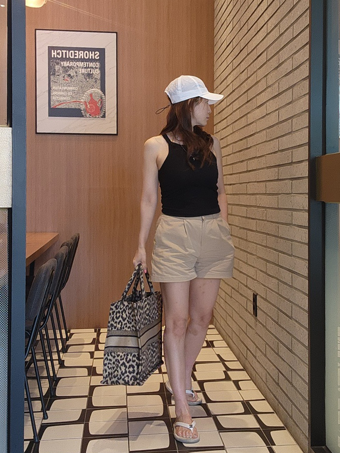 베이직3부반바지