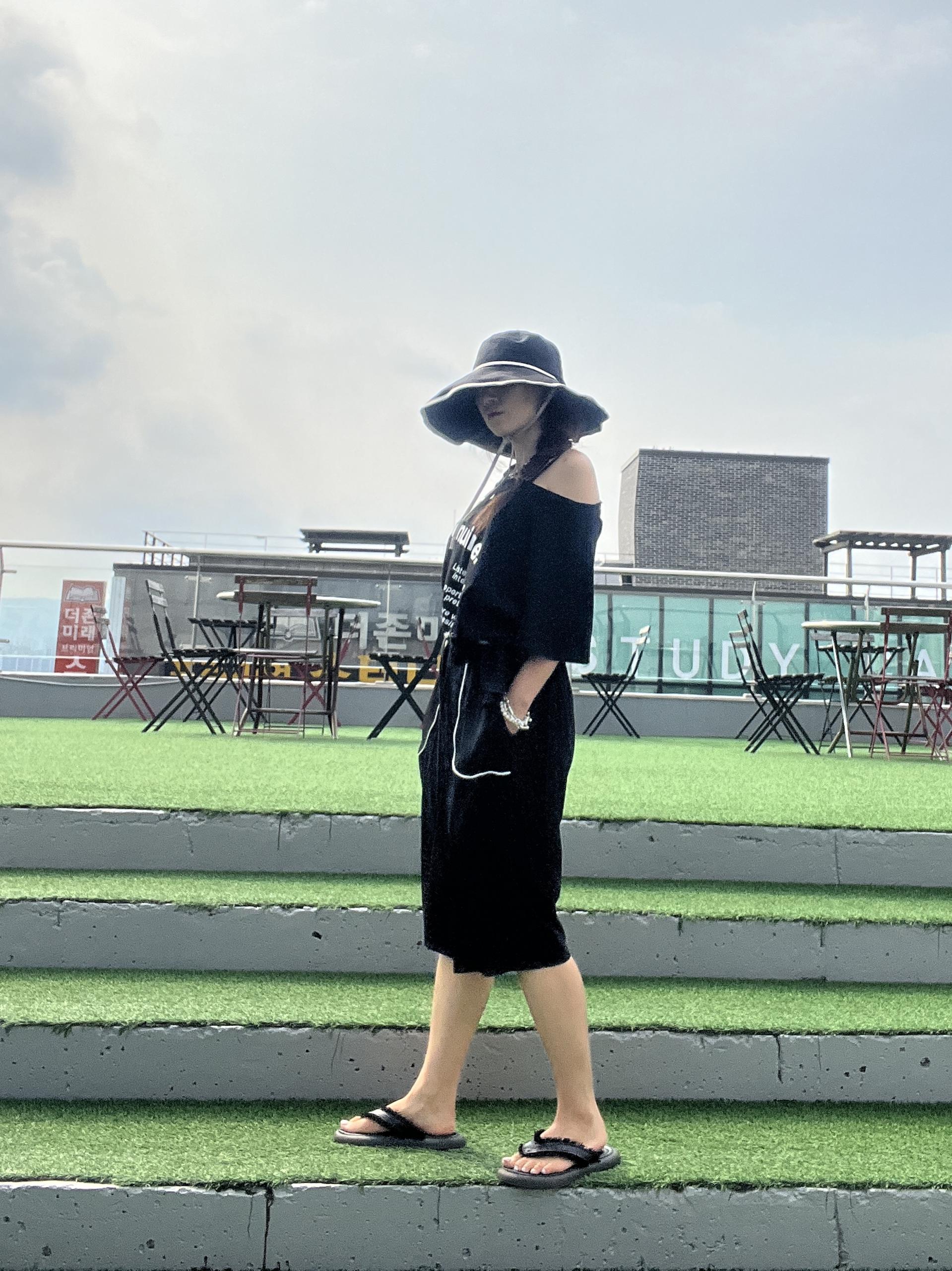걸잇오버핏모자