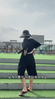 걸잇오버핏모자