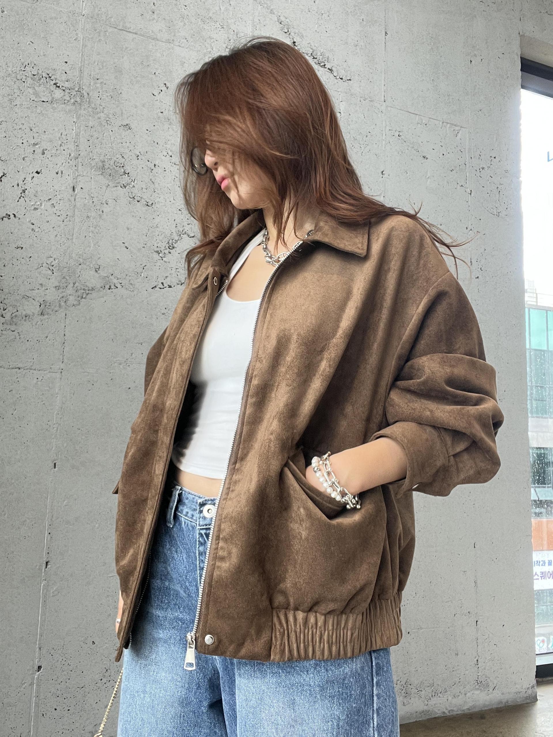 초이스스웨이드자켓