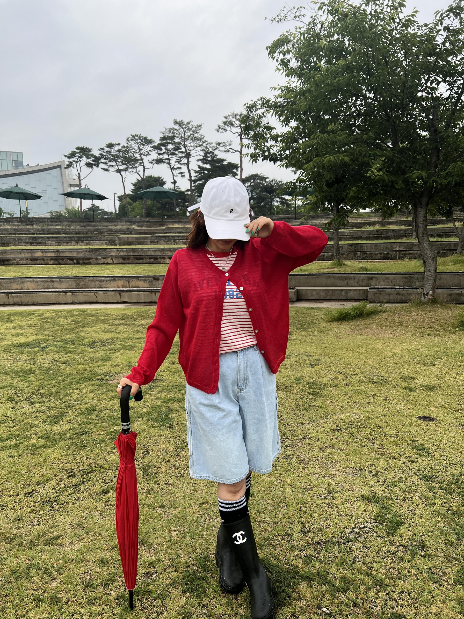 리본쿨에어컨가디건
