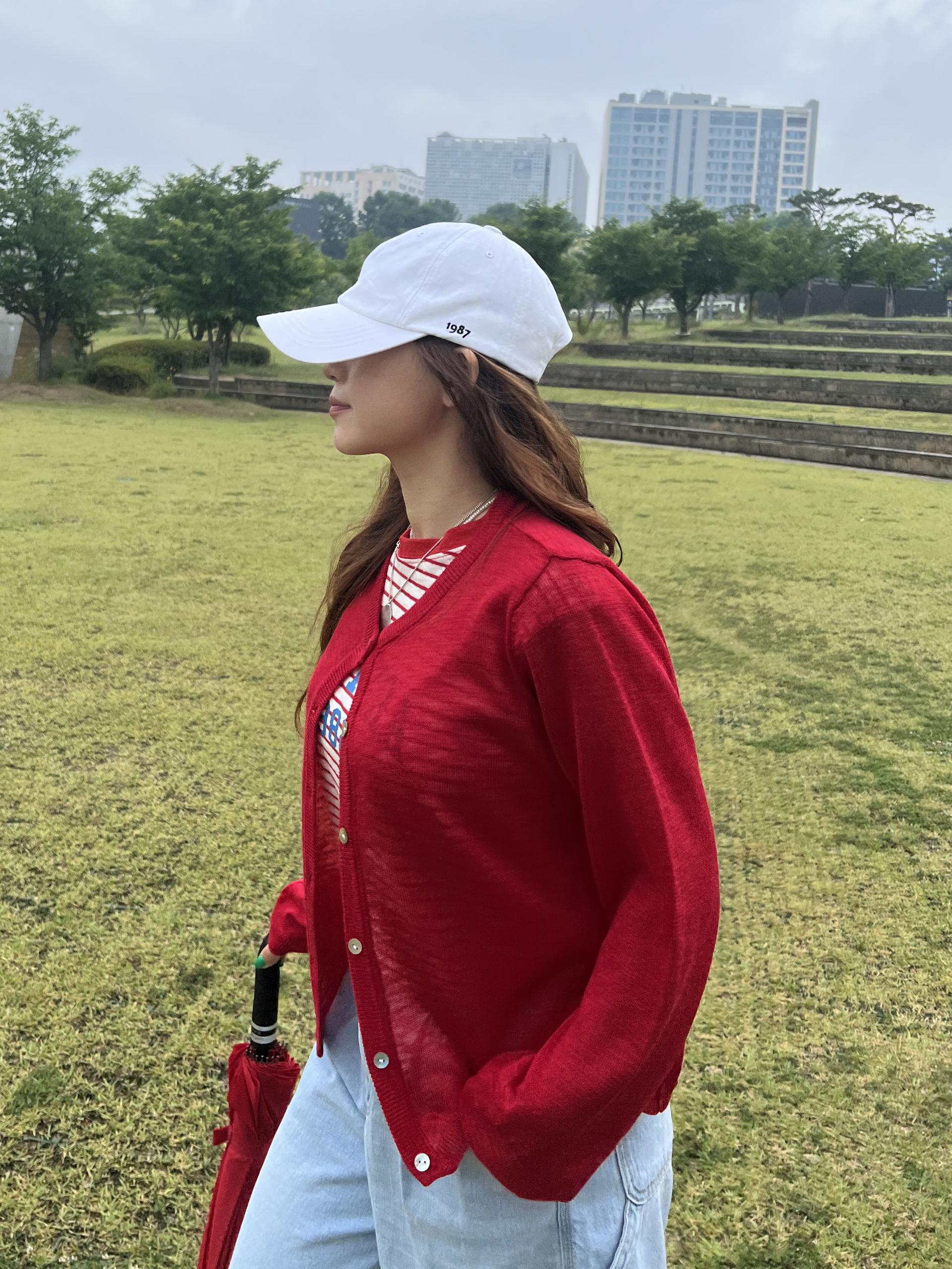 리본쿨에어컨가디건