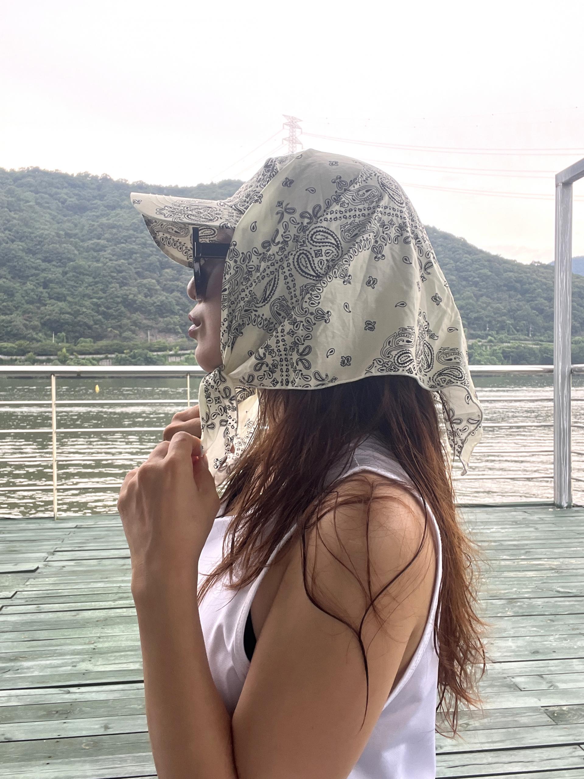 페이즐리반다나 볼캡