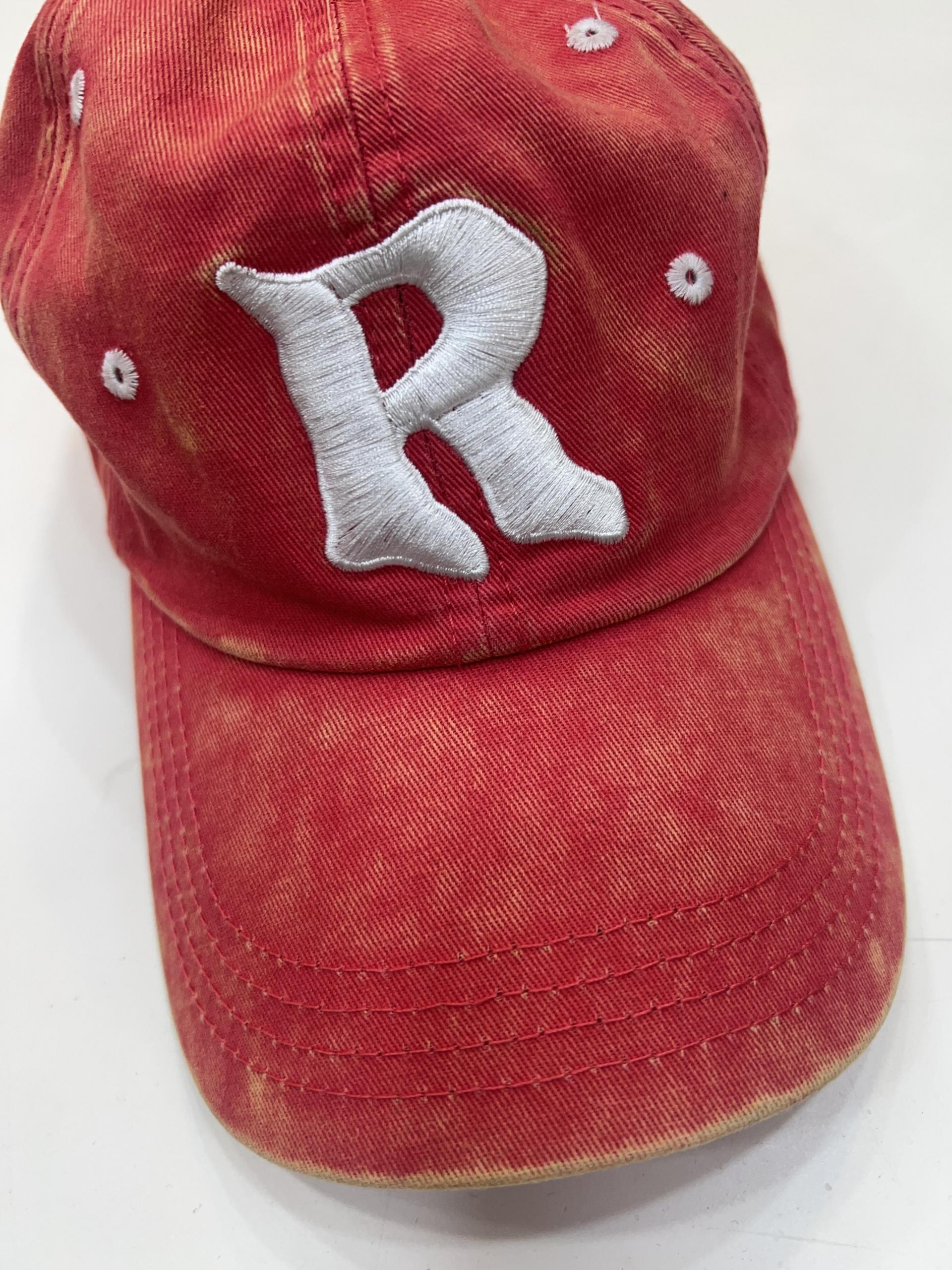 R자수모자