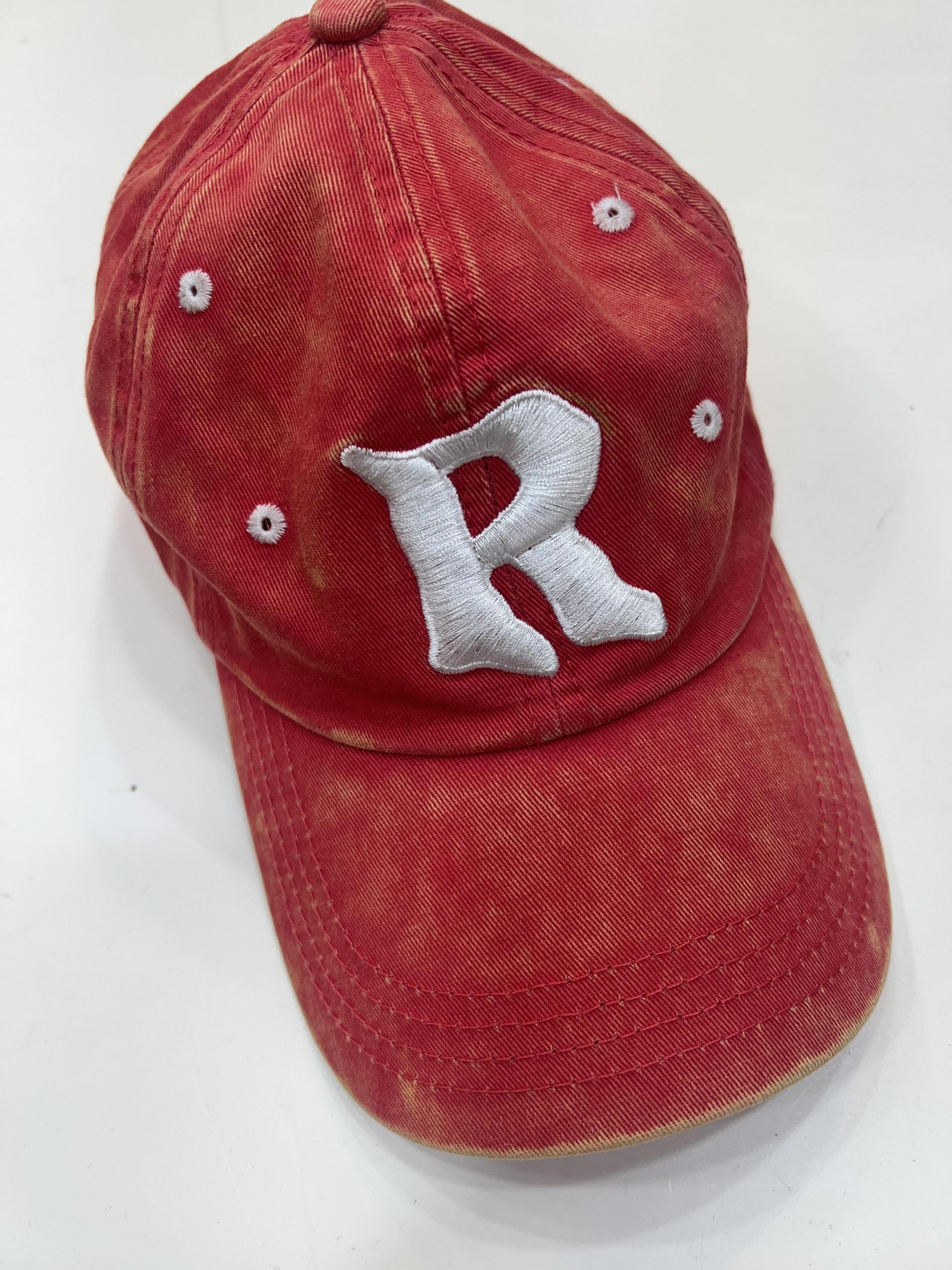 R자수모자
