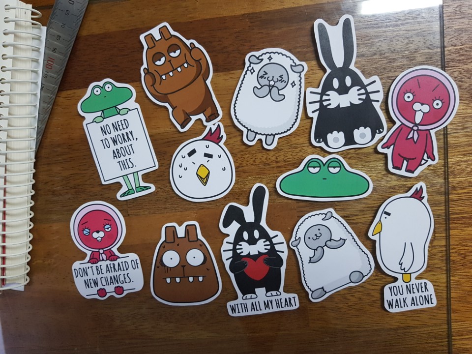 피터젠슨  유포지 데코 스티커