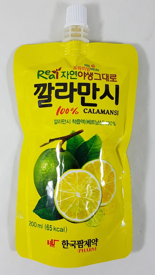 한국팜제약 깔라만시 200Ml 프리미엄 리얼 자연야생 그대로 깔라만시 착즙액 100% : 건어물나라