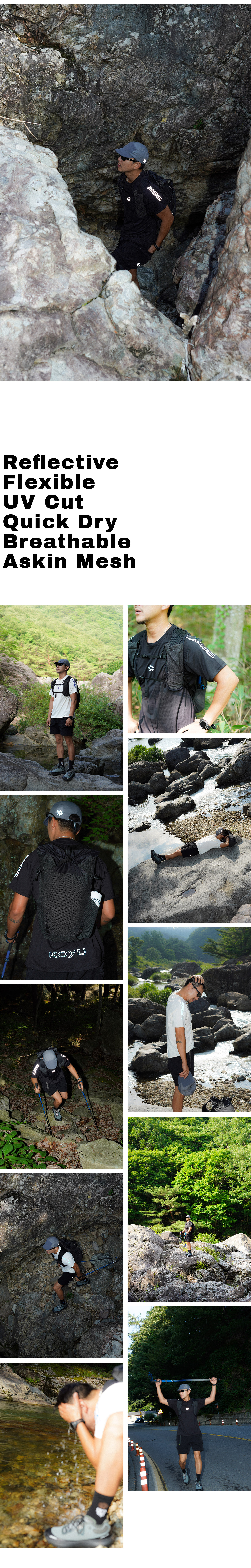 R/T ASKIN COOL DRY MESH SHORT SLEEVE (BLACK)