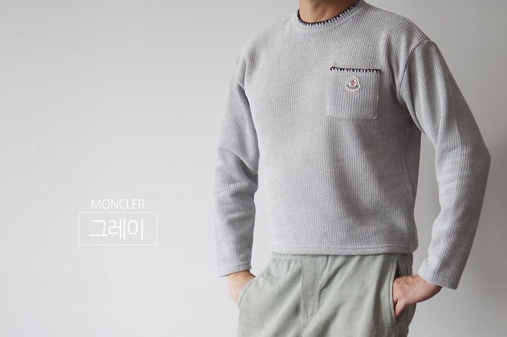 [국내배송] 몽클레* 벨로아 크롭니트티