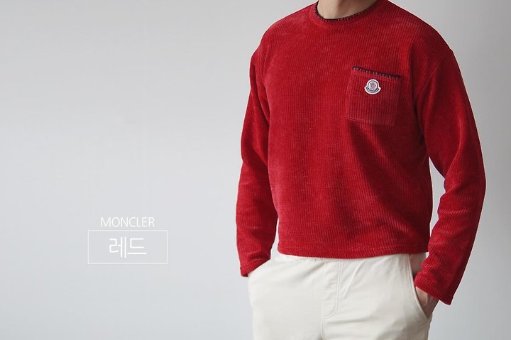 [국내배송] 몽클레* 벨로아 크롭니트티