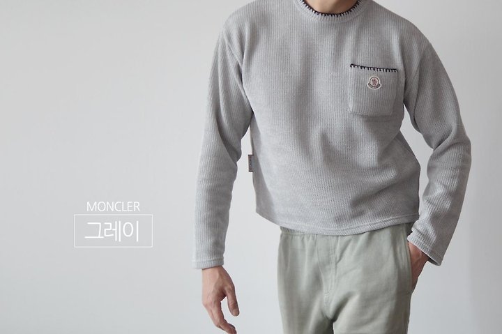 [국내배송] 몽클레* 벨로아 크롭니트티