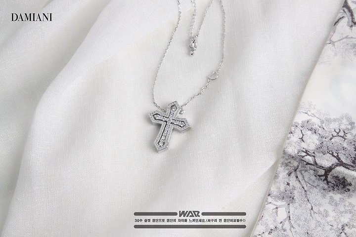 [국내배송] 다미아* 벨에포크 크라운 다이아몬드 목걸이