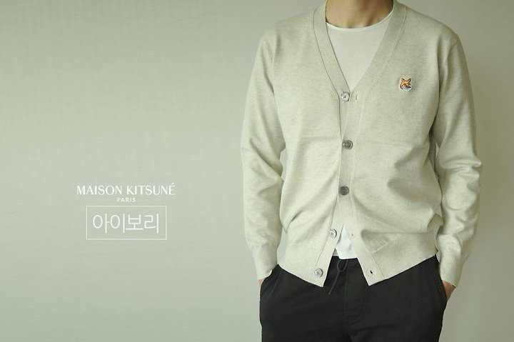 [국내배송] 메종키츠* 리어캐시 가디건