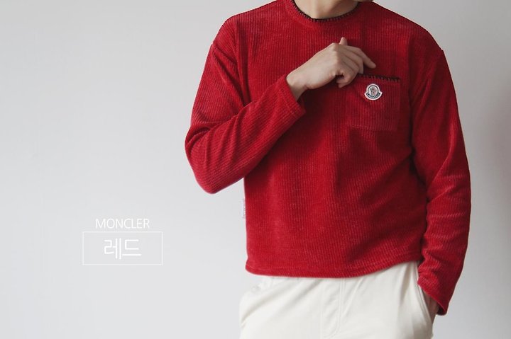 [국내배송] 몽클레* 벨로아 크롭니트티