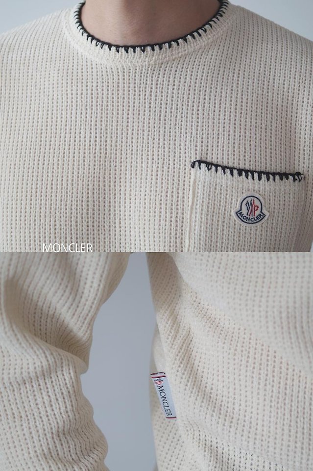 [국내배송] 몽클레* 벨로아 크롭니트티