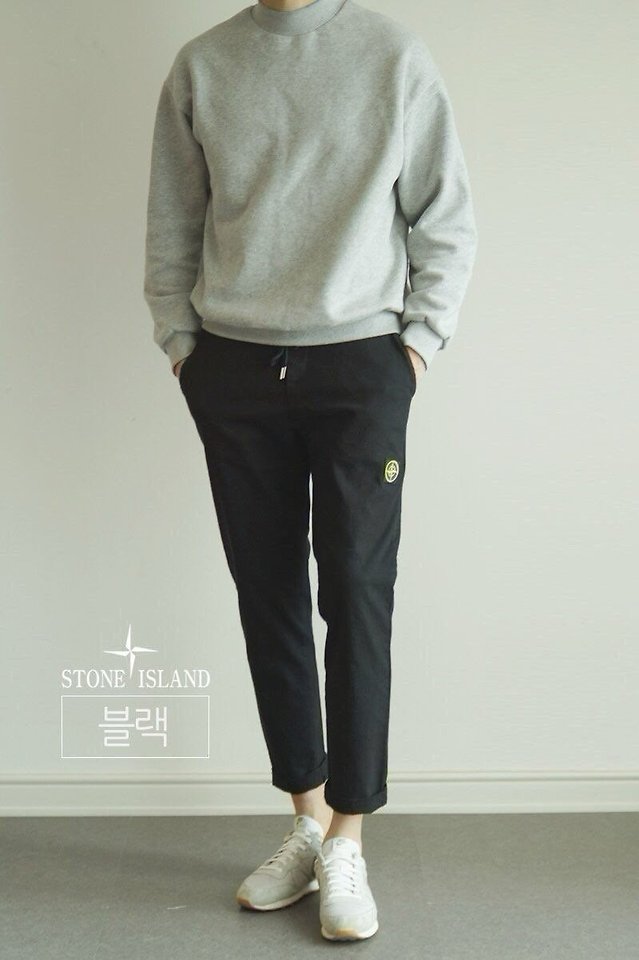 [국내배송] 스톤아일랜* 면밴딩 팬츠